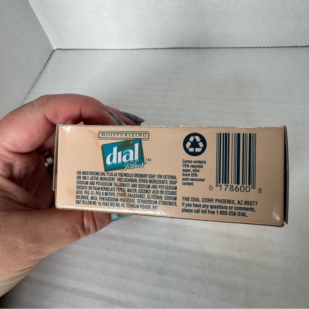 Vintage Dial Plus Moisturizing Antibacterial Body Bar 4.5oz Soap Discontinued - Picture 5 of 5
